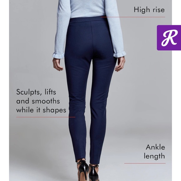 NWT Banana Republic Devon Curvy Skinny Black Pant 10 Petite
